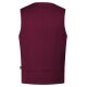 Greiff GASTRO MODA Herren Kellner-Weste Revers Regular Fit Bordeaux