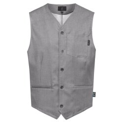 Greiff GASTRO MODA Herren Kellner-Weste V-Ausschnitt...