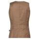 Greiff GASTRO MODA Damen Kellner-Weste V-Ausschnitt Regular Fit Camel