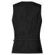 Greiff GASTRO MODA Damen Kellner-Weste Revers Regular Fit Schwarz