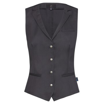 Greiff GASTRO MODA Damen Kellner-Weste Revers Regular Anthrazit