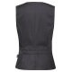 Greiff GASTRO MODA Damen Kellner-Weste Revers Regular Anthrazit