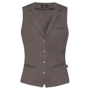 Greiff GASTRO MODA Damen Kellner-Weste Revers Regular Fit Taupe