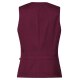Greiff GASTRO MODA Damen Kellner-Weste Revers Regular Fit Bordeaux