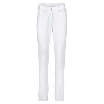 Greiff CARE Damen Jeanshose 5-Pocket-Style Regular-Fit Weiß 34