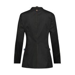 Greiff GASTRO MODA Cuisine Damen Premium-Kochjacke Schwarz M