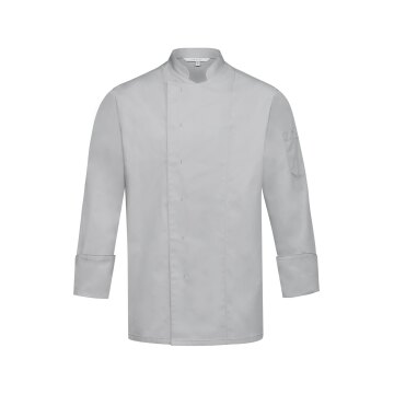 Greiff GASTRO MODA Cuisine Herren Kochjacke Regular Fit Hellgrau L