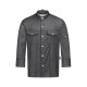 Greiff GASTRO MODA Herren Kochjacke Jeans-Style Anthrazit L