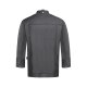 Greiff GASTRO MODA Herren Kochjacke Jeans-Style Anthrazit L