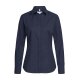 Greiff Modern with 37.5® Damen Bluse Langarm Kent Regular Marine 46