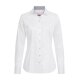 Greiff Corporate Bluse PREMIUM Damen OEKO TEX® Weiß/Blau 36