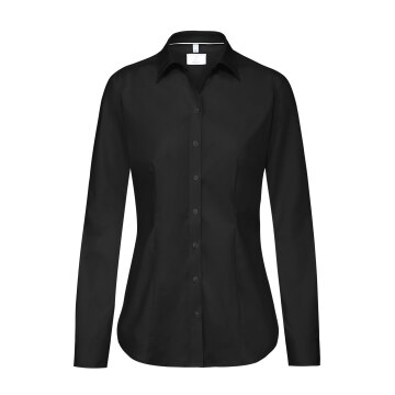 Greiff Corporate Bluse PREMIUM Damen OEKO TEX® Schwarz 40