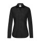 Greiff Corporate Bluse PREMIUM Damen OEKO TEX® Schwarz 40