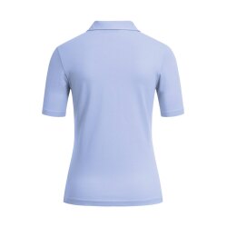 Greiff SHIRTS Damen Poloshirt Kurzarm Kent Regular-Fit Hellblau S