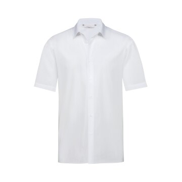 Greiff SIMPLE Herren Business-Hemd Kurzarm New-Kent Regular Weiß 37/38