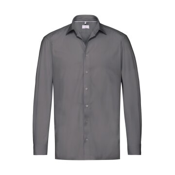 Greiff Corporate Hemd PREMIUM Herren OEKO TEX® Regular Grau 39/40