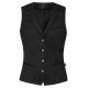 Greiff GASTRO MODA Damen Kellner-Weste Revers Regular Fit Schwarz L