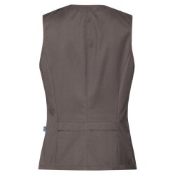 Greiff GASTRO MODA Damen Kellner-Weste Revers Regular Fit Taupe L