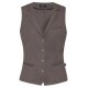 Greiff GASTRO MODA Damen Kellner-Weste Revers Regular Fit Taupe L