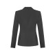 Greiff Corporate Wear PREMIUM Damen Business-Blazer Reverskragen Comfort Fit Schurwollmix Stretch OEKO TEX® Anthrazit