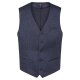 Greiff CASUAL Herren Jerseyweste V-Neck Regular-Fit Glencheck Blau