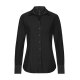 Greiff CASUAL Damen Jerrseybluse Langarm Kent Regular-Fit Schwarz