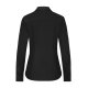 Greiff CASUAL Damen Jerrseybluse Langarm Kent Regular-Fit Schwarz