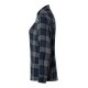 KARLOWSKY Damen Flanellbluse URBAN-STYLE Langarm Marine kariert