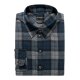 KARLOWSKY Damen Flanellbluse URBAN-STYLE Langarm Marine kariert