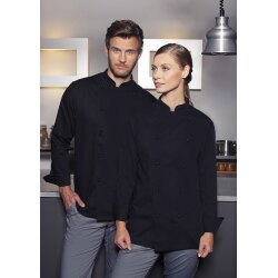KARLOWSKY Kochjacke BASIC Unisex Stehkragen Baumwolle...