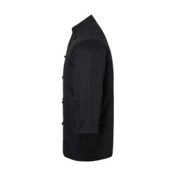 KARLOWSKY Kochjacke BASIC Unisex Stehkragen Baumwolle Schwarz