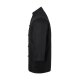 KARLOWSKY Kochjacke BASIC Unisex Stehkragen Baumwolle Schwarz