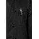 KARLOWSKY Kochjacke BASIC Unisex Stehkragen Baumwolle Schwarz