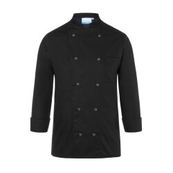 KARLOWSKY Kochjacke BASIC Unisex Stehkragen Schwarz