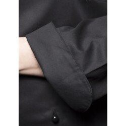 KARLOWSKY Kochjacke BASIC Unisex Stehkragen Schwarz