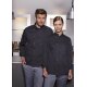 KARLOWSKY Kochjacke BASIC Unisex Stehkragen Schwarz