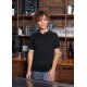 KARLOWSKY Damen Poloshirt BASIC Kurzarm Modern-Fit Schwarz L