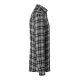 KARLOWSKY Herren Flanellhemd URBAN-FLAIR Langarm Schwarz Karo
