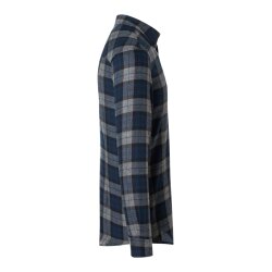 KARLOWSKY Herren Flanellhemd URBAN-STYLE Langarm Marine Karo