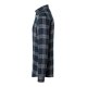 KARLOWSKY Herren Flanellhemd URBAN-STYLE Langarm Marine Karo