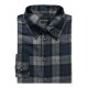 KARLOWSKY Herren Flanellhemd URBAN-STYLE Langarm Marine Karo