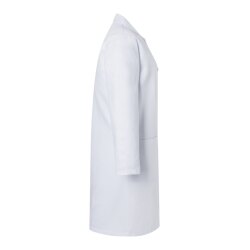 KARLOWSKY Damen Arzt-/Labormantel BASIC Revers Casual-Fit Weiß