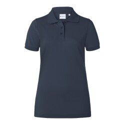 KARLOWSKY Damen Poloshirt BASIC Kurzarm Modern-Fit Marine