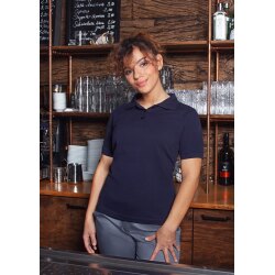 KARLOWSKY Damen Poloshirt BASIC Kurzarm Modern-Fit Marine
