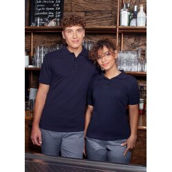 KARLOWSKY Damen Poloshirt BASIC Kurzarm Modern-Fit Marine