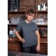 KARLOWSKY Damen Poloshirt BASIC Kurzarm Modern-Fit Anthrazit