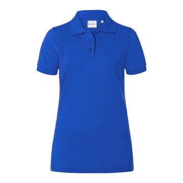 KARLOWSKY Damen Poloshirt BASIC Kurzarm Modern-Fit Royalblau