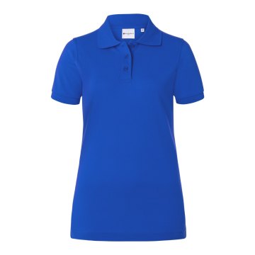 Karlowsky Workwear Damen Poloshirt BASIC Kurzarm Polokragen Modern Fit Baumwolle pflegeleicht formbeständig Royalblau