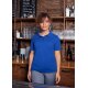 KARLOWSKY Damen Poloshirt BASIC Kurzarm Modern-Fit Royalblau