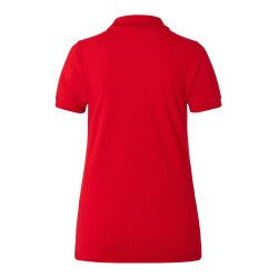 KARLOWSKY Damen Poloshirt BASIC Kurzarm Modern-Fit Rot